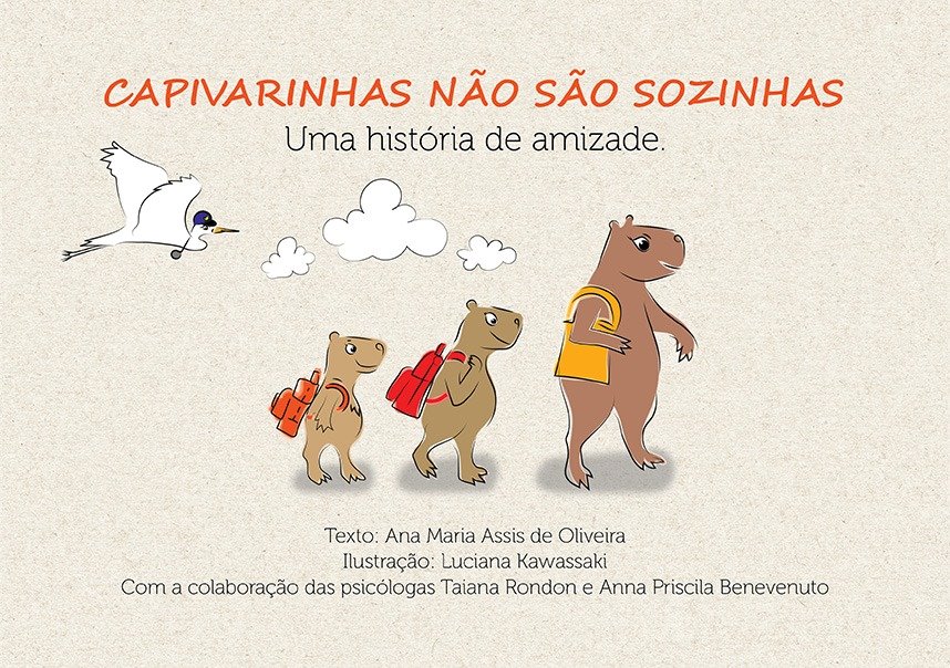 Imagem: Ebook Capivarinhas não são sozinhas
