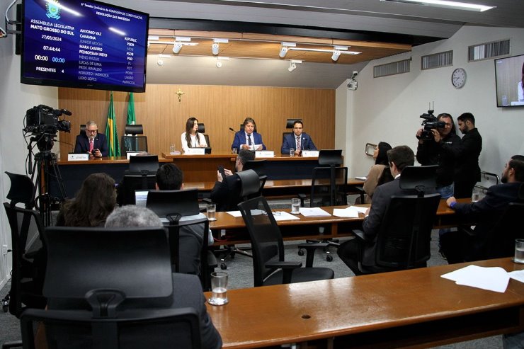 Imagem: A CCJR é a comissão responsável pela análise da constitucionalidade das matérias em tramitação na ALEMS