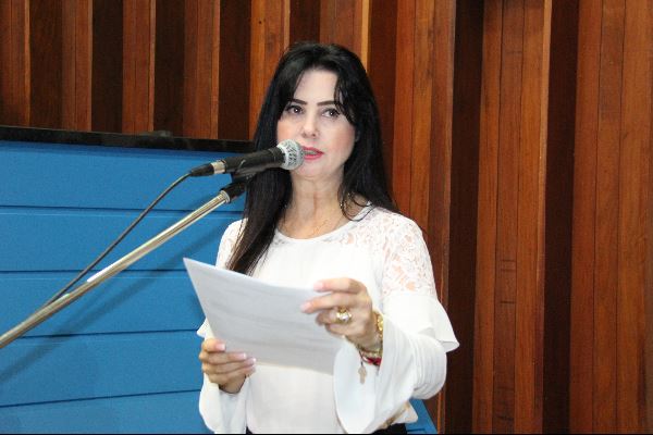 Imagem: Em sessão plenária, Mara Caseiro apresenta solicitações para atender Coronel Sapucaia 