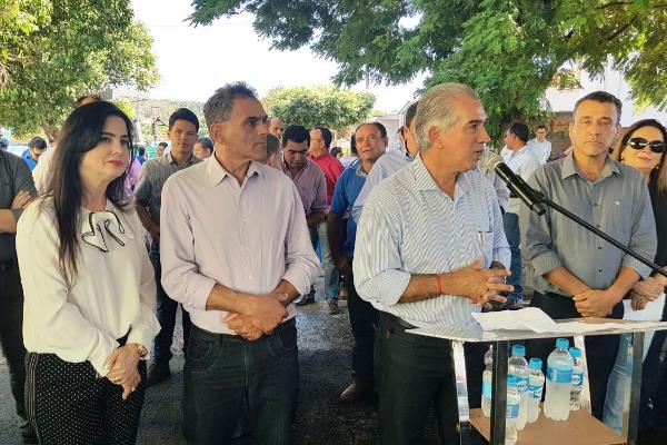 Imagem: Mara Caseiro acompanha governador durante agenda em Glória de Dourados