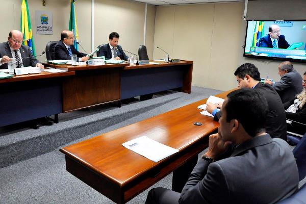 Imagem: Reunião da CCJR nesta quarta-feira