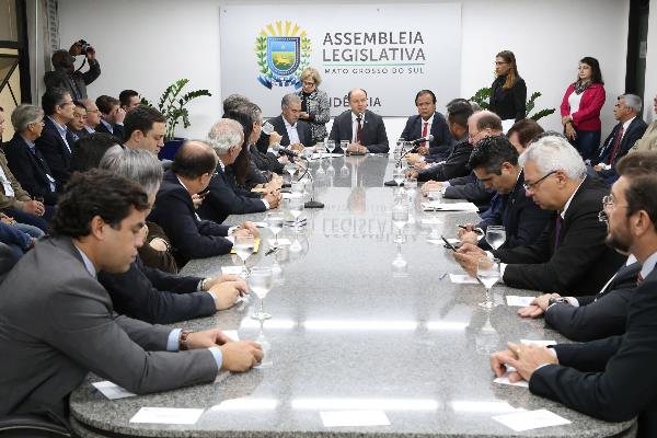 Imagem: Deputados da ALMS participaram de acordo para redução do ICMS do diesel