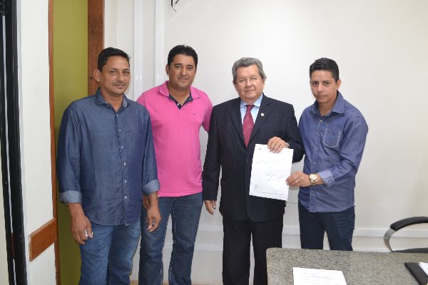 Imagem: Vereadores trouxeram indicação ao deputado estadual Onevan de Matos
