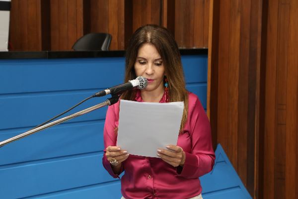 Imagem: Antonieta Amorim também apresentou PL que garante às vítimas de violência doméstica prioridade na indicação à vaga de trabalho