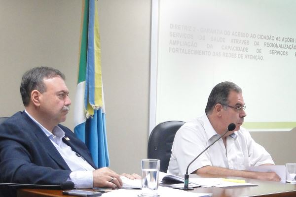Imagem: A audiência pública foi presidida pelo deputado estadual Dr. Paulo Siufi