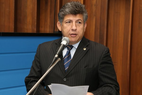 Imagem: Deputado Lidio Lopes durante a sessão ordinária desta terça-feira
