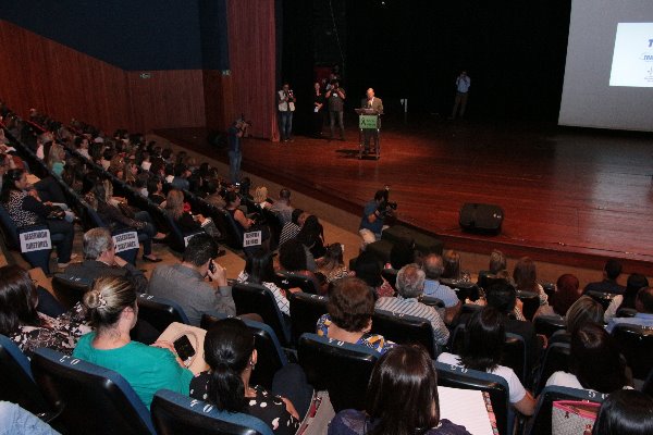 Imagem: Evento foi realizado no Centro de Convenções e dois auditórios do local ficaram lotados