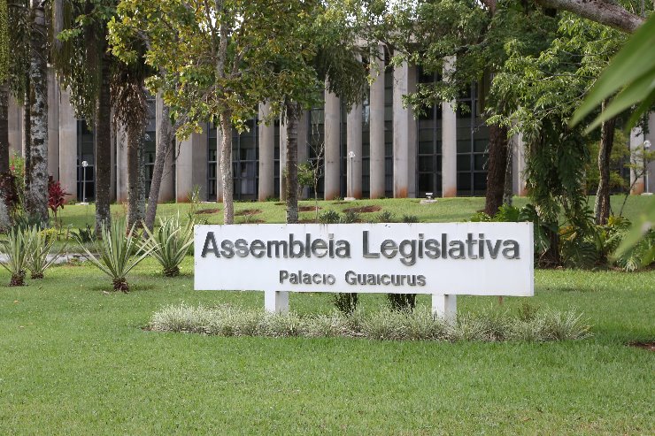Imagem: Assembleia Legislativa fica no Bloco 9 do Parque dos Poderes, em Campo Grande