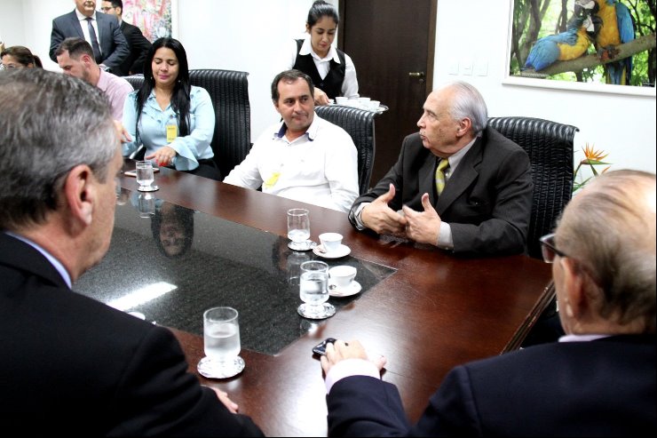 Imagem: Londres Machado integrou comissão de parlamentares em reunião no TJ/MS