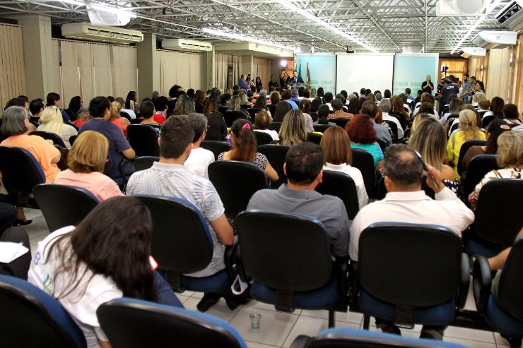 Imagem: Auditório da Governadoria ficou lotado durante evento de abertura da campanha Junho Prata
