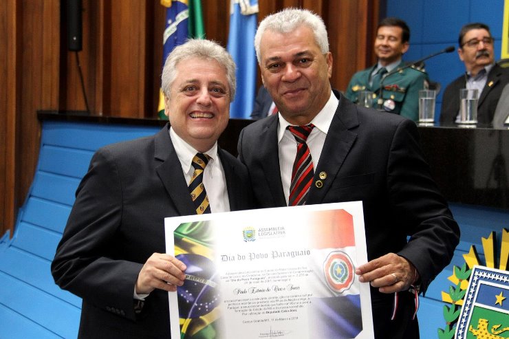 Imagem: Ex-deputado Paulo Estevão foi homenageado na Casa de Leis no último dia 17 de maio