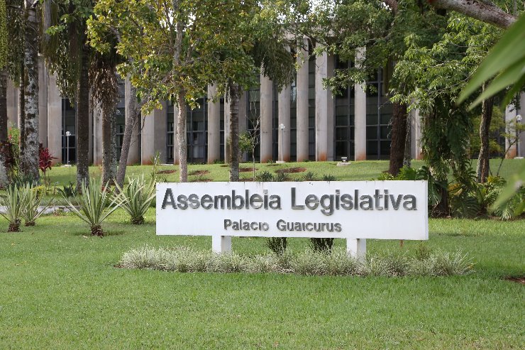 Imagem: A Assembleia Legislativa fica localizada no Bloco 9 do Parque dos Poderes, em Campo Grande