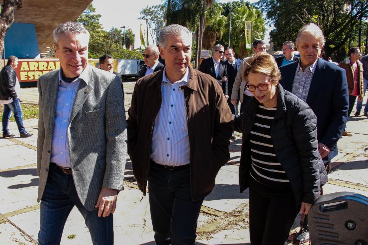 Imagem: Atividades fizeram parte da visita da ministra de Agricultura, Pecuária e Abastecimento, Tereza Cristina, ao Mato Grosso do Sul