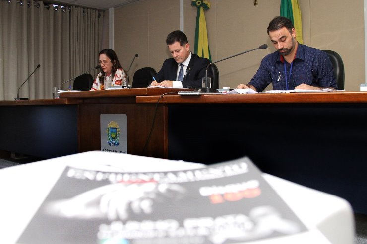 Imagem: O deputado foi representado por sua assessora parlamentar, Nilva Santos.