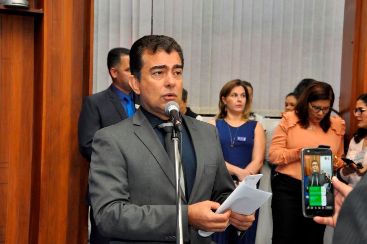 Imagem: Deputado Marçal Filho, coordenador do grupo de trabalho, é o propositor da reunião 