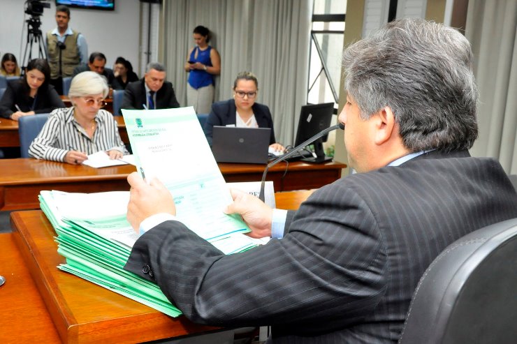 Imagem: Presidente da CCJR, Lidio Lopes devolveu quatro matérias