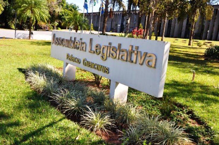 Imagem: A Assembleia Legislativa fica localizada no Bloco 9, do Parque dos Poderes, em Campo Grande