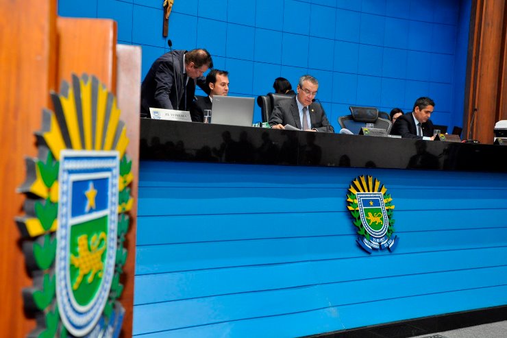 Imagem: Sessão plenária na Assembleia Legislativa de Mato Grosso do Sul 