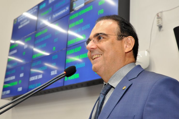 Imagem: Deputado Felipe Orro discursou sobre projeto do Poder Executivo que deu entrada ontem na Casa de Leis