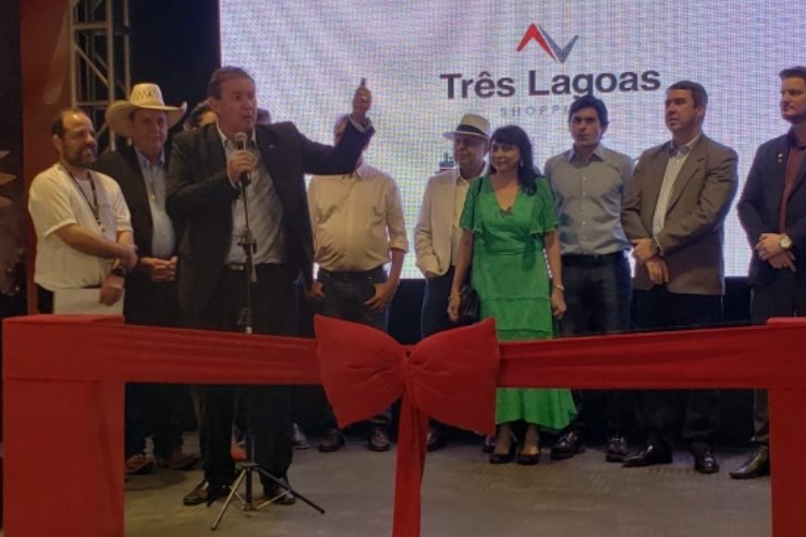 Imagem: Deputado Eduardo Rocha representou a Assembleia Legislativa em evento em Três Lagoas