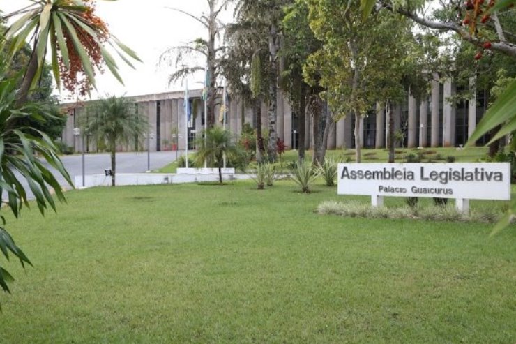 Imagem: A Assembleia Legislativa fica localizada no Bloco 9, do Parque dos Poderes, em Campo Grande 