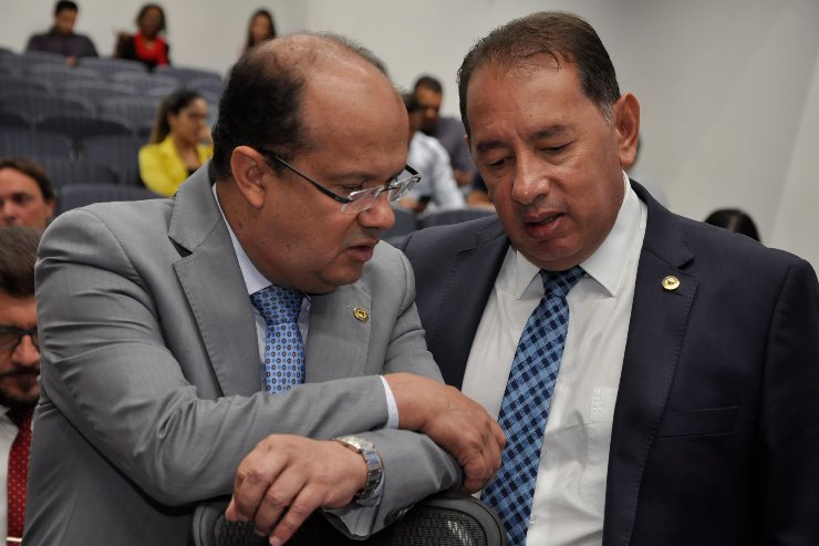 Imagem: Barbosinha e Gerson Claro falaram sobre papel da liderança do governo na Casa de Leis
