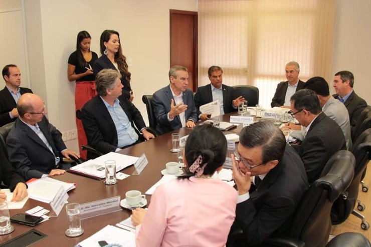 Imagem: Presidente destacou as potencialidades comerciais de Mato Grosso do Sul