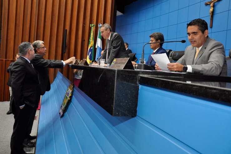 Imagem: O presidente Paulo Corrêa anunciou nesta manhã a composição da CCJR
