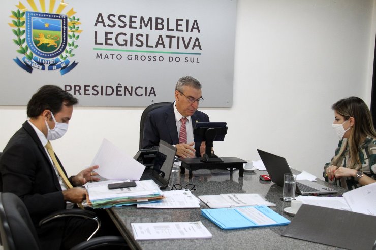 Imagem: Decreto foi assinado pelo presidente da ALEMS, deputado Paulo Corrêa
