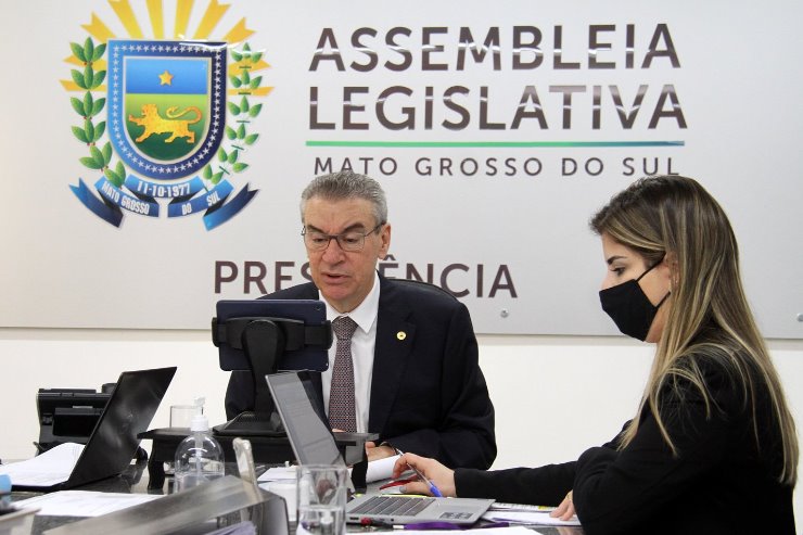 Imagem: Deputado Paulo Corrêa, presidente da ALEMS, está entre os parlamentares que assinam os Atos publicados hoje