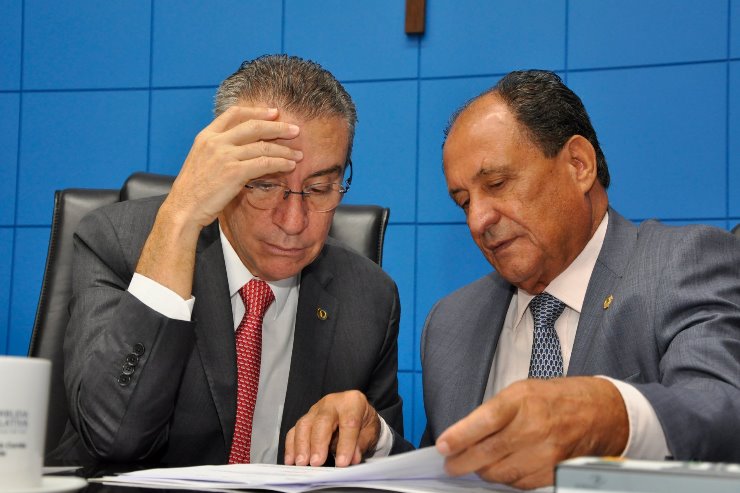 Imagem: Paulo Corrêa e Zé Teixeira apresentaram juntos a solicitação.