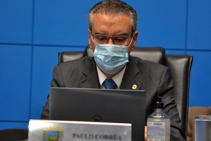 Imagem: Deputado Paulo Corrêa, presidente da Mesa Diretora da Assembleia Legislativa de Mato Grosso do Sul
