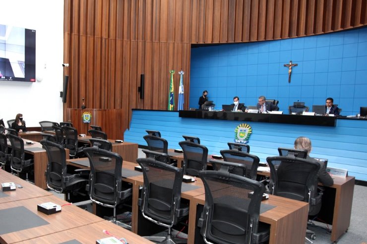 Imagem: A Mesa Diretora da ALEMS, conduzida pelo presidente Paulo Corrêa, apresentou um projeto de decreto legislativo 
