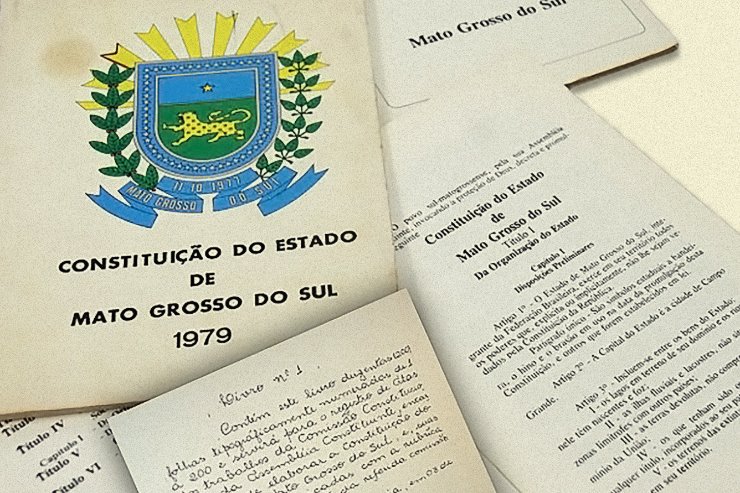 Imagem: Primeira Constituição de MS foi promulgada em 1979