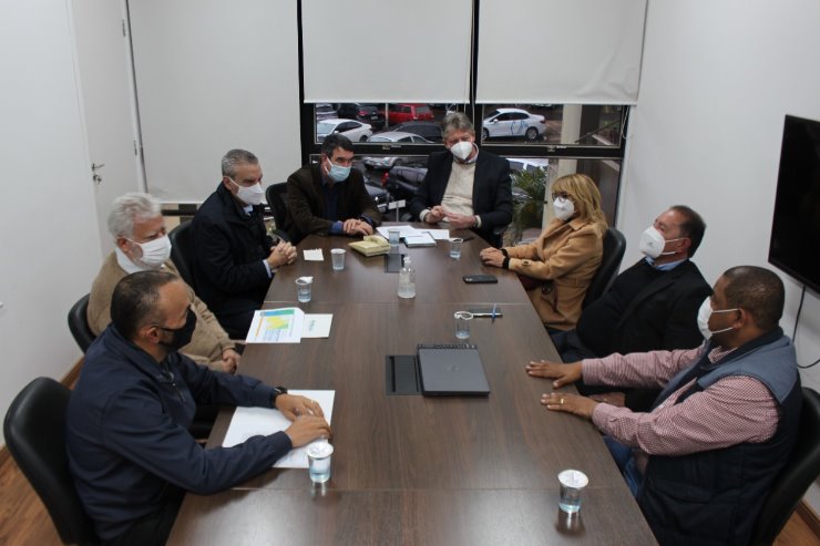 Imagem: Reunião aconteceu na sede da Semagro