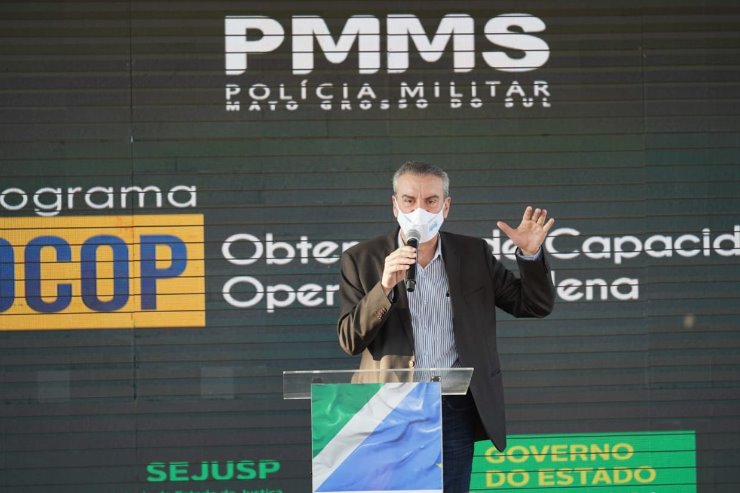 Imagem: Paulo Corrêa destacou as ações do governo para reduzir a criminalidade em Mato Grosso do Sul