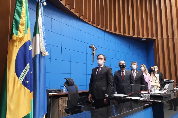 Imagem: No Dia dos Advogados, a Assembleia Legislativa de Mato Grosso do Sul prestou homenagem a 23 profissionais