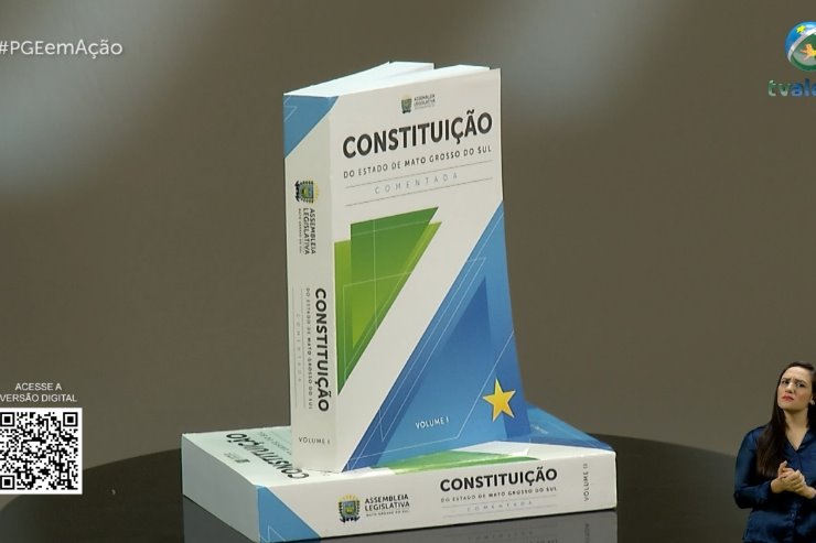 Imagem: A Constituição comentada foi elaborada no ano passado pela Secretaria de Assuntos Jurídicos e Legislativos da ALEMS