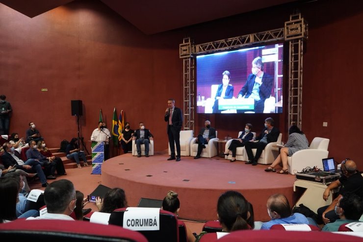 Imagem: Presidente Paulo Corrêa participou do Seminário Negócios de Carbono e Sustentabilidade