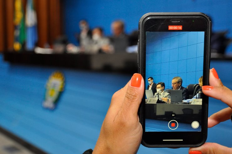 Imagem: As sessões são realizadas no plenário da ALEMS e transmitidas ao vivo pelos canais de comunicação da Casa de Leis