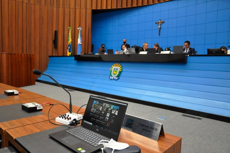 Imagem: Projetos serão votados durante a sessão ordinária, realizada no plenário da Casa de Leis, com participação presencial ou remota dos deputados