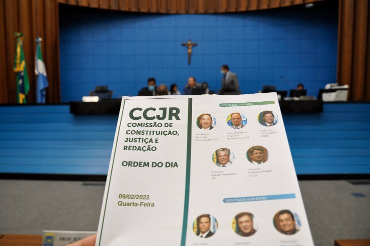 Imagem: A reunião da CCJR foi realizada nesta quarta-feira, por meio do Sistema de Deliberação Remota
