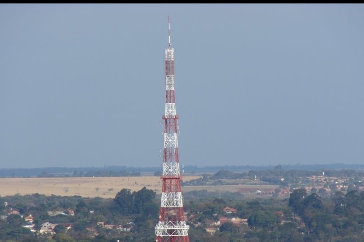 Imagem: Imagem da Torre de transmissão da TV Morena