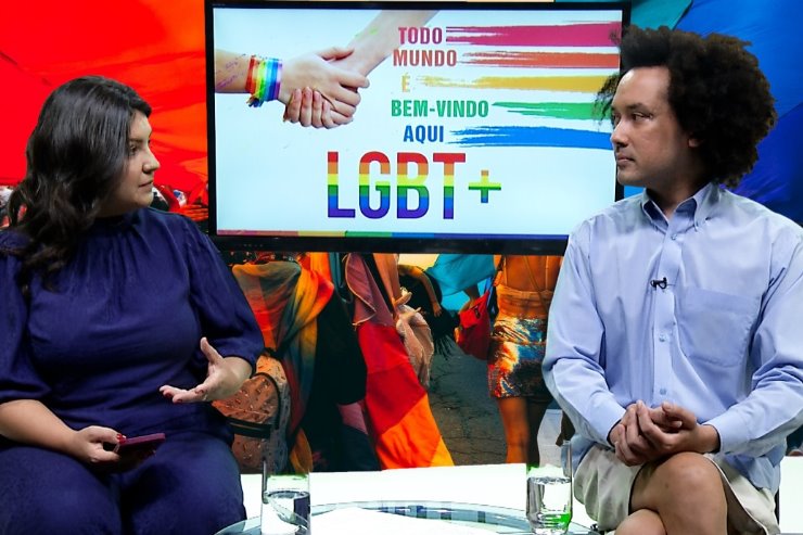 Imagem: Cidadania LGBT+ é um programa veiculado na TV ALEMS, em parceria com o Governo do Estado 