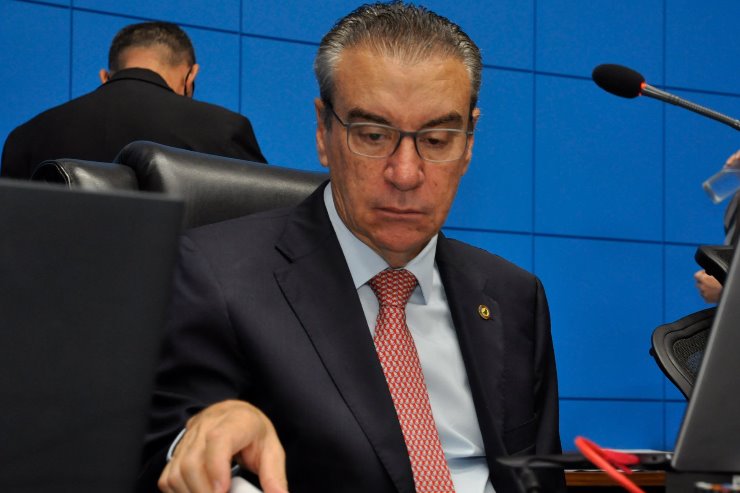 Imagem: O Projeto de Lei do TJMS foi recebido pelo presidente da ALEMS, deputado Paulo Corrêa