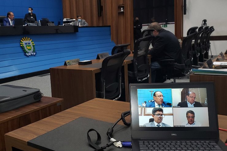 Imagem: A reunião da CCJR é transmitida pelo canal oficial da TV Assembleia no YouTube ou Facebook da Casa de Leis