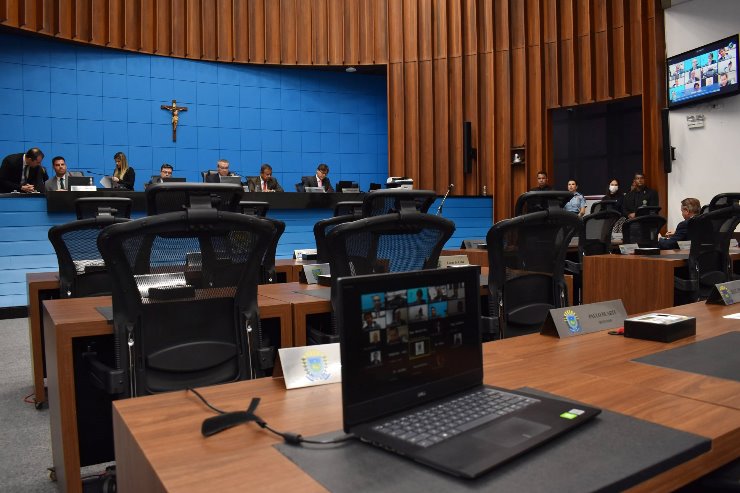 Imagem: Plenário da Assembleia Legislativa de Mato Grosso do Sul, onde os Projetos serão analisados e votados