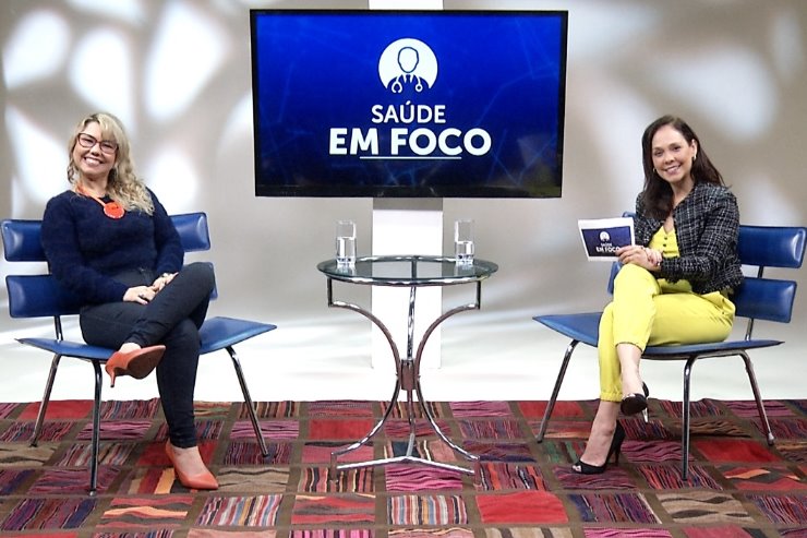 Imagem: Renata Kelly, nutricionista esportiva, foi a entrevistada do programa "Saúde em Foco"