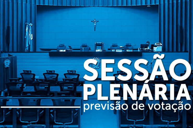 Imagem: Propostas serão votadas na sessão plenária, que é realizada a partir das 9h, com transmissão ao vivo