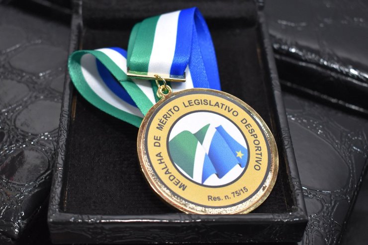 Imagem: A Medalha do Mérito Legislativo Desportivo foi instituída pela Resolução 75, de 2015